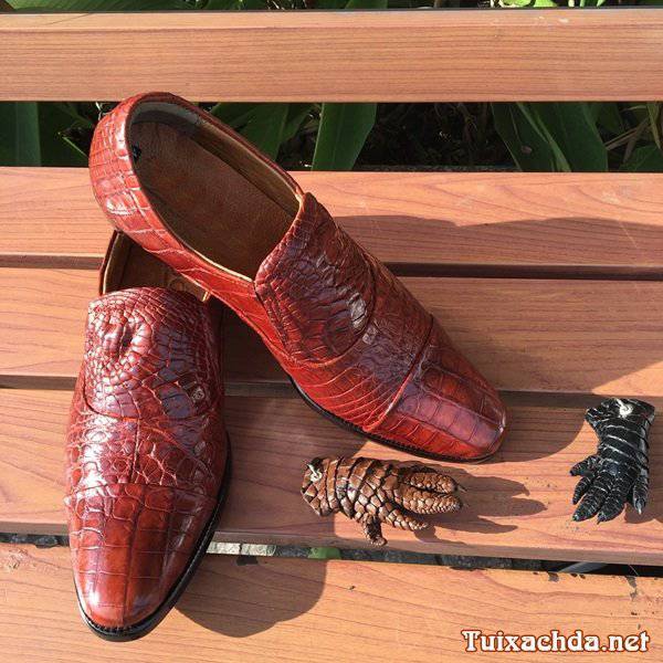 Giày da cá sấu nam hà nội giá rẻ GCS04