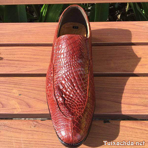 Giày da cá sấu thật giá rẻ tphcm GCS03