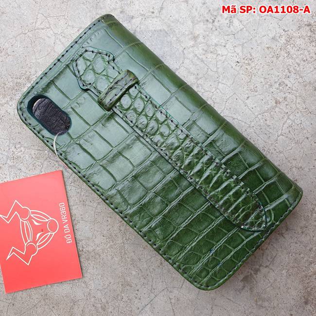 Bao Da Cá Sấu Iphone XS MAX OA1108-A