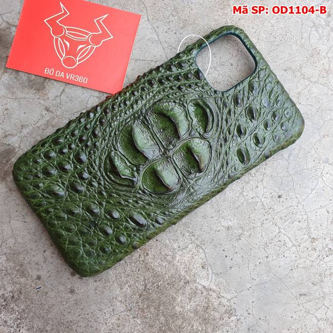 Ốp Lưng Cá Sấu Iphone11 promax Gù Độc OD1104-B