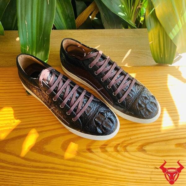 GCS31 – Giày Thể Thao Da Cá Sấu Gù Bền Đẹp Giày Thể Thao Da Cá Sấu Gù Nâng Tầm Phong Cách