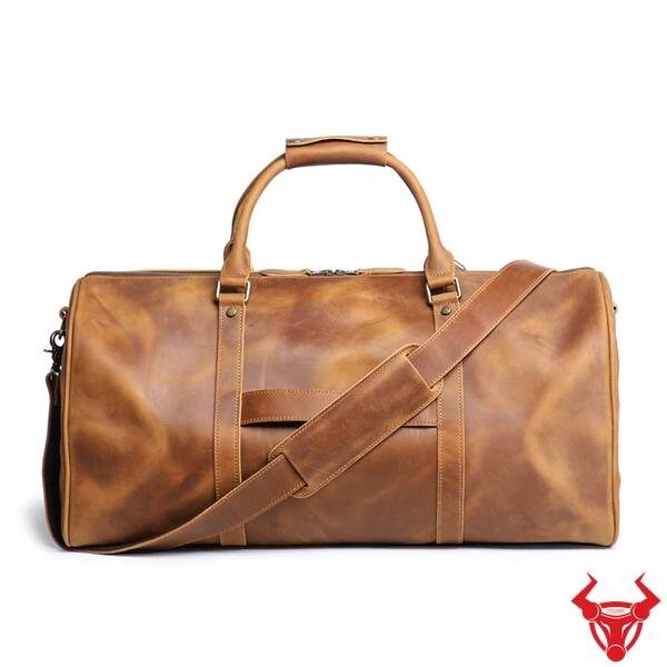 Túi xách du lịch size lớn da bò sáp TT10 cao cấp