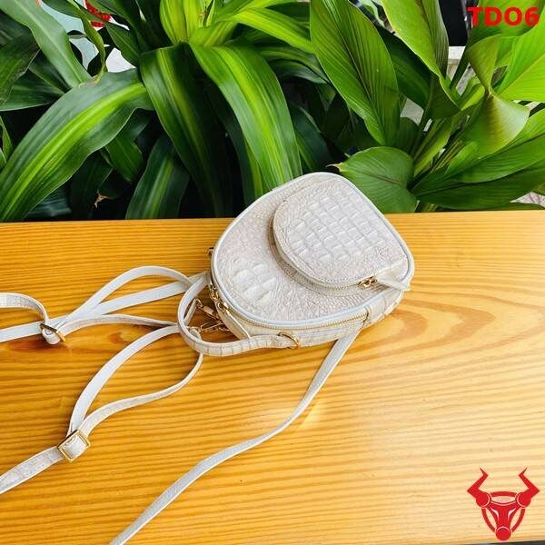 Balo mini nữ da cá sấu TDO6 phong cách hiện đại.