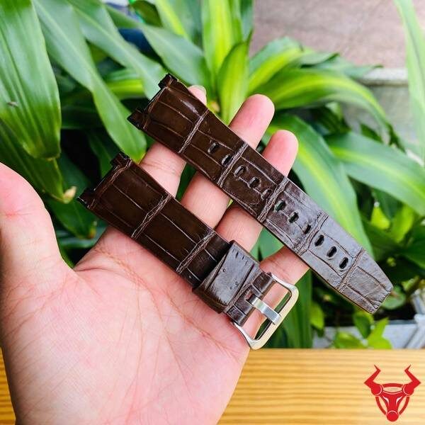 Làm dây da đồng hồ Casio theo yêu cầu từ da thật