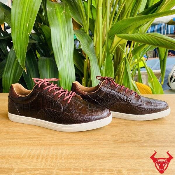 Giày thể thao da cá sấu năng động cao cấp