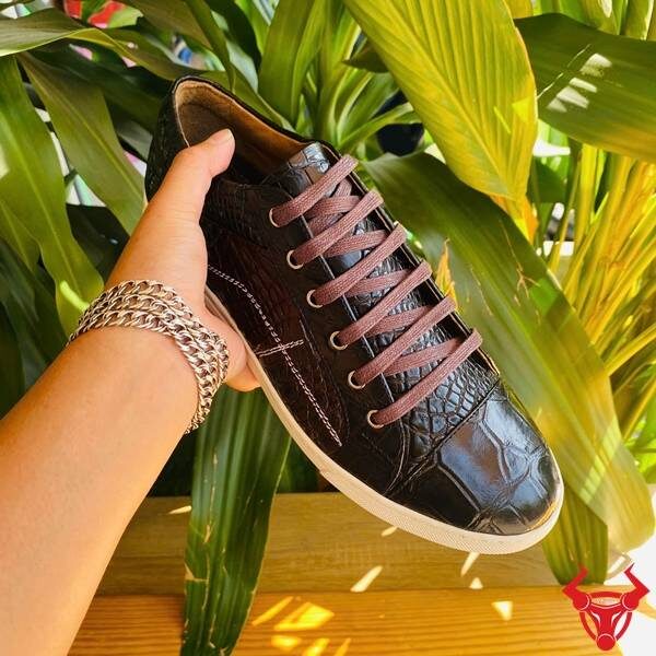 Giày sneaker da cá sấu GCS31 đẳng cấp.