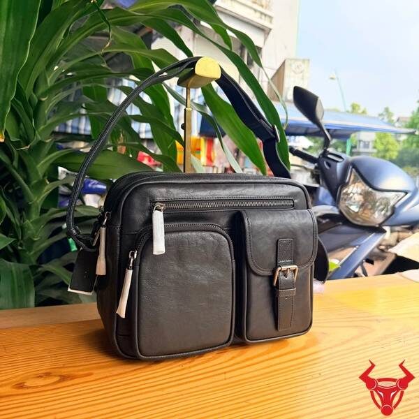 Túi đeo chéo nam da bò Veg A30 dùng hàng ngày