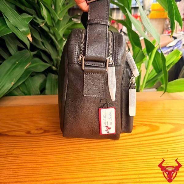 Túi đeo chéo nam da bò Veg thời trang