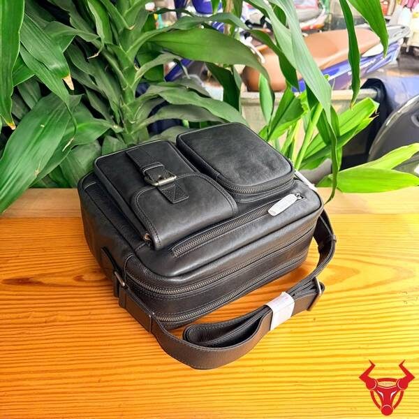 Túi nam da bò Veg A30 tối giản