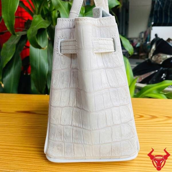 Túi xách nữ da cá sấu bạch tạng cao cấp