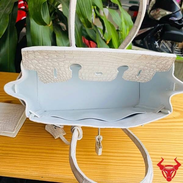 Túi xách nữ da cá sấu bạch tạng TCA8 sang trọng