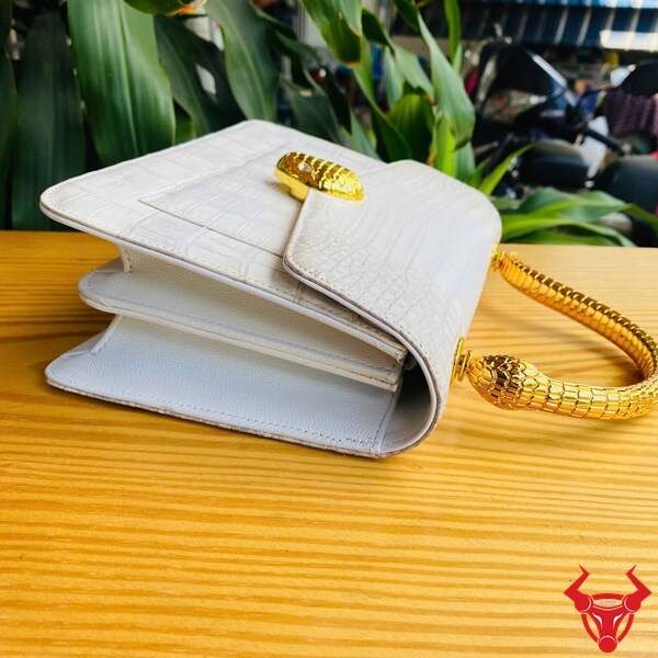 Túi Xách Da Cá Sấu Bạch Tạng Đẳng Cấp Phái Đ Túi xách nữ da cá sấu cao cấp