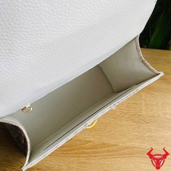 Túi xách nữ da cá sấu bạch tạng sang trọng SBT03