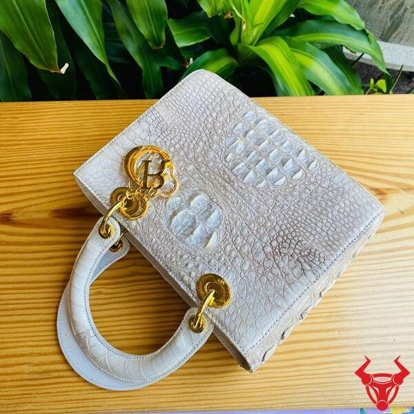 Túi xách da cá sấu bạch tạng cao cấp